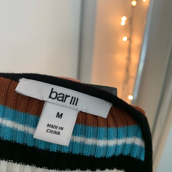 Bar III Ribbed Top - Picture 5 of 5